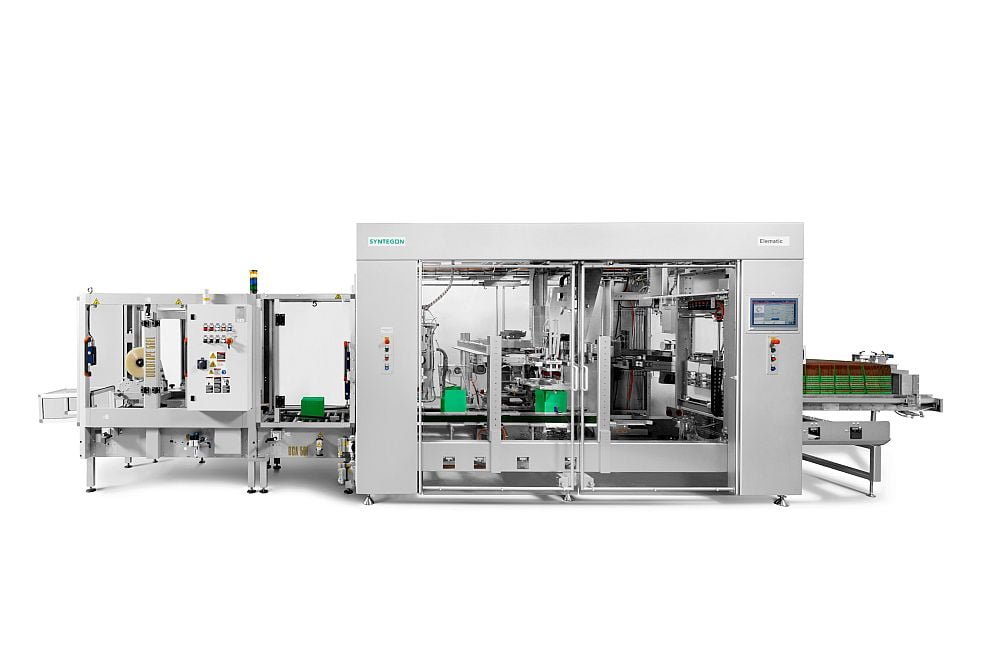 Elematic 1001 TL case packer